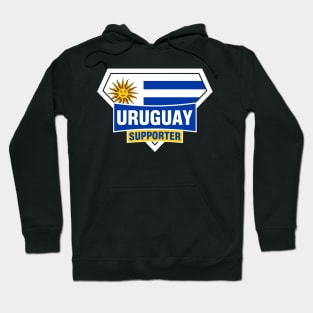 Uruguay Super Flag Supporter Hoodie